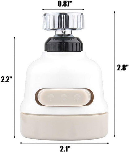 Supercharged Water-saving Faucet Shower Set