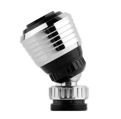 Plastic Imitation Metal Water-Saving Faucet – Universal 360-Degree Splash-Proof Kitchen Faucet