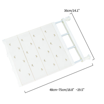 Nail-free Wardrobe Layered Partition Cabinet Kitchen Storage Divider