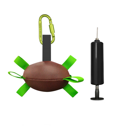 Interactive Dog Football Toy – Inflated Training Soccer Ball for Pets
