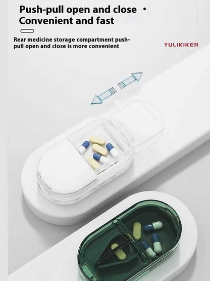 Home Portable Pill Cutter Dispenser Portable
