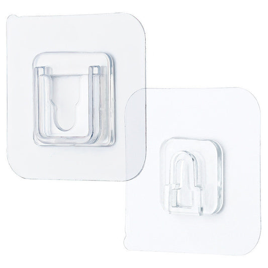 Punch-Free Mobile Fixed Socket Holder Rack Hook – Adhesive Wall-Mounted Organizer