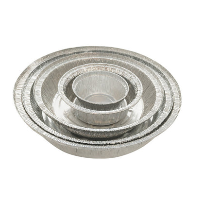 Disposable Aluminum Foil Bowl – Round Heat-Resistant Serving Dish