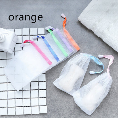 Handmade soap foaming net