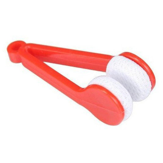 Portable Microfiber Glasses Cleaning Brush