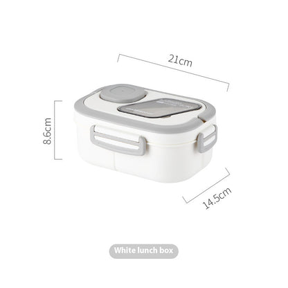 Convenient Insulated Lunch Box European-style Oval Seal
