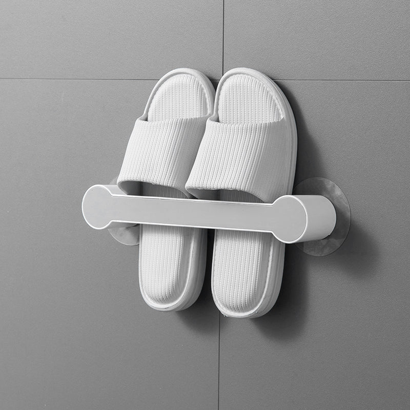 Bathroom Slippers Rack Free Perforated Drain Toilet