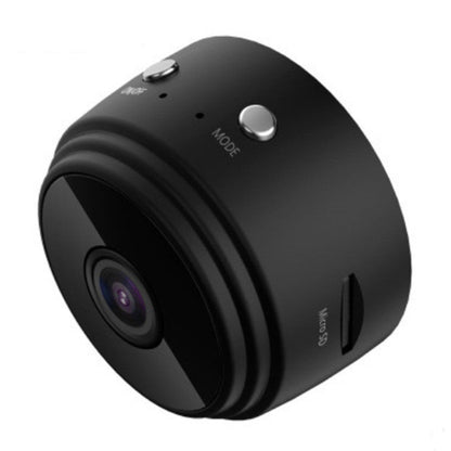 Black security camera with '1080p' text on a white background