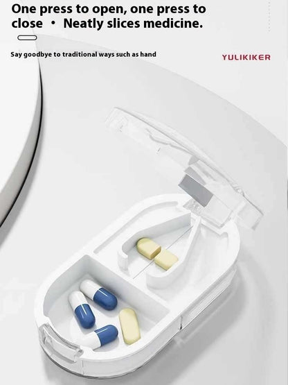 Home Portable Pill Cutter Dispenser Portable