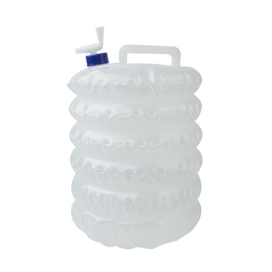 Outdoor PE Retractable Folding Bucket With Faucet