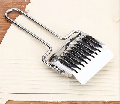 Stainless Steel Manual Pressing Machine – Multi-Function Noodle Maker & Vegetable Cutter