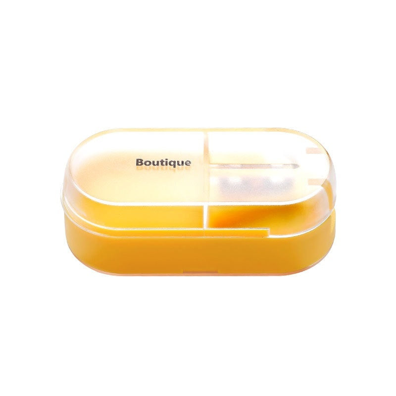 Home Has Pill Cutter Tablet Divider Compartment Pill Box