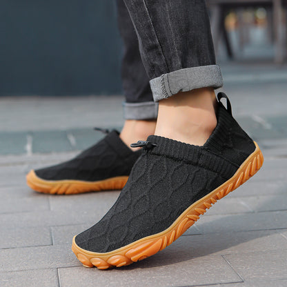 Outdoor Running Exercise Warm Sweat-absorbent Walking Shoes