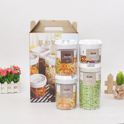 Rice Container Storage Sealed Tank – Rectangular Plastic Airtight Food Storage Buckets