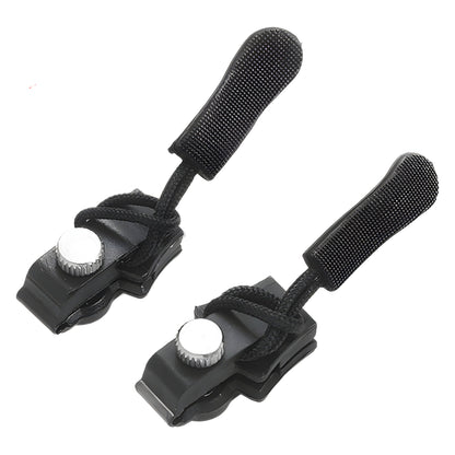 Two black clamps with white knobs on a white background, labeled '12 PCS'.