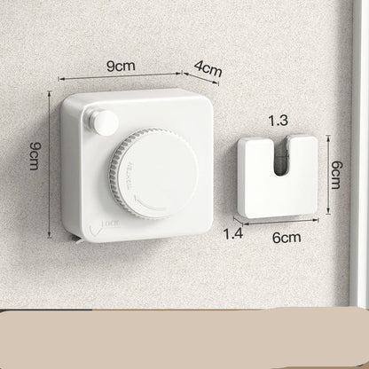 Wall Hanging Laundry Line Household Wire Telescopic Clothesline Rust-Proof Anti-Sagging Laundry Line For Indoor Outdoor Clothes Drying Rack