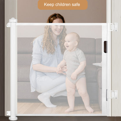 Household Children's Folding Retractable Door Railing