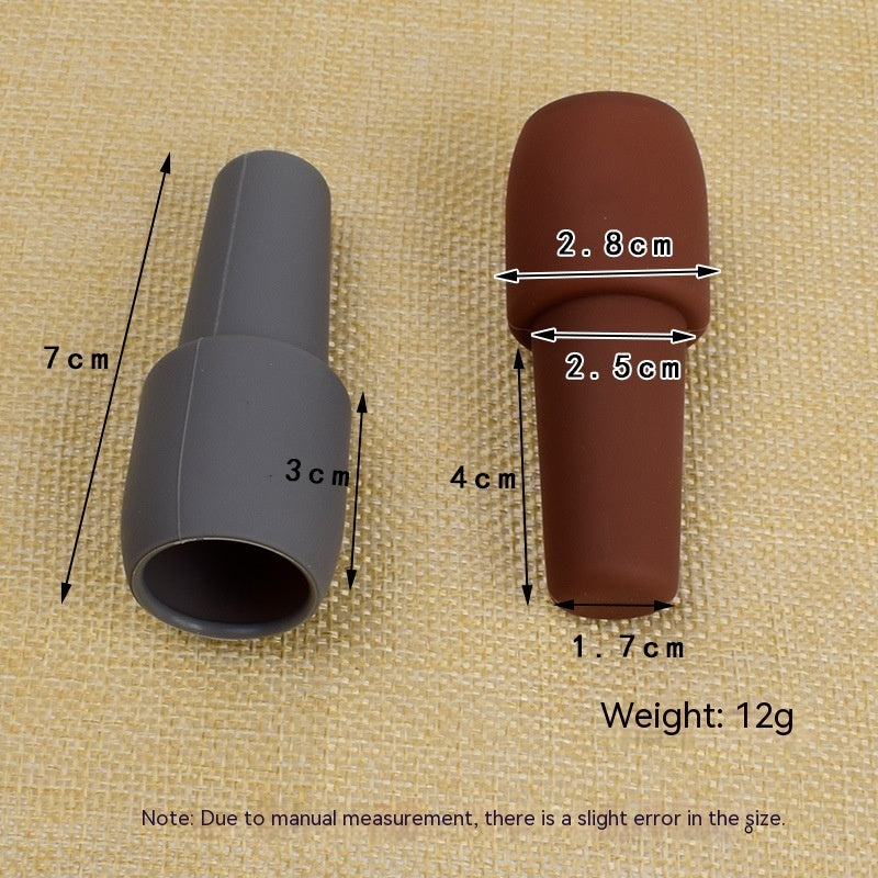 Ondaum General Creative Soft Silicone Wine Stopper Incense Bottles Sealer