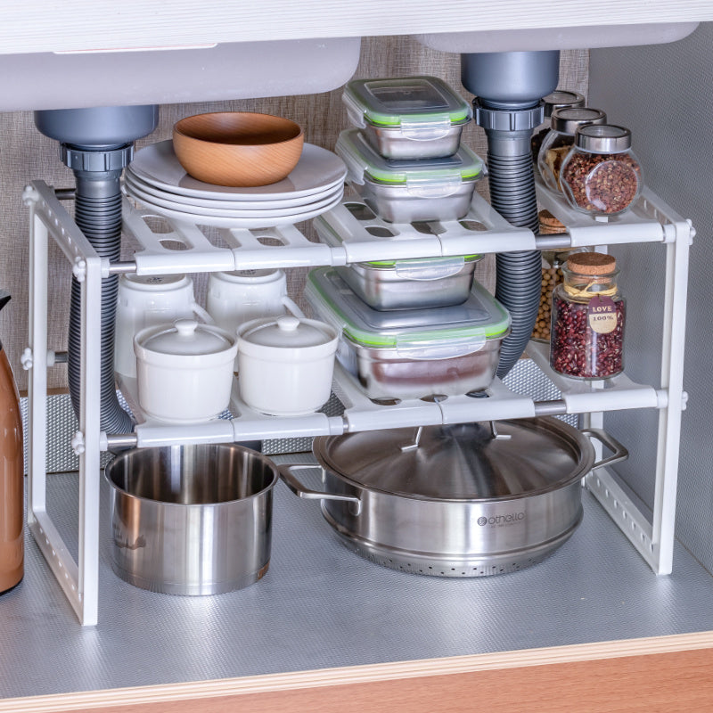 Retractable Kitchen Shelf – Versatile Multi-Purpose Storage Organizer