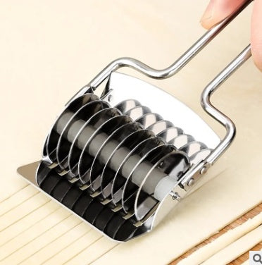 Stainless Steel Manual Pressing Machine – Multi-Function Noodle Maker & Vegetable Cutter