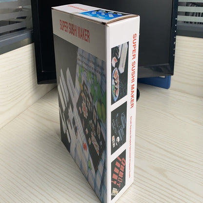 Super Sushi Maker packaging on a desk