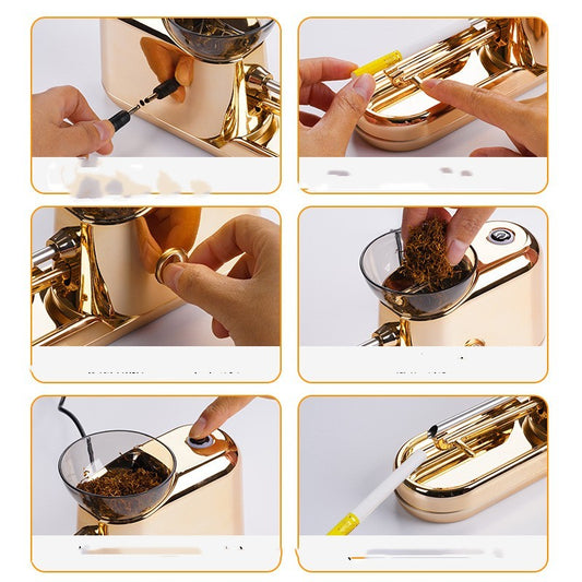 Household Small Electric Cigarette Making Machine – Automatic Dual-Use Device