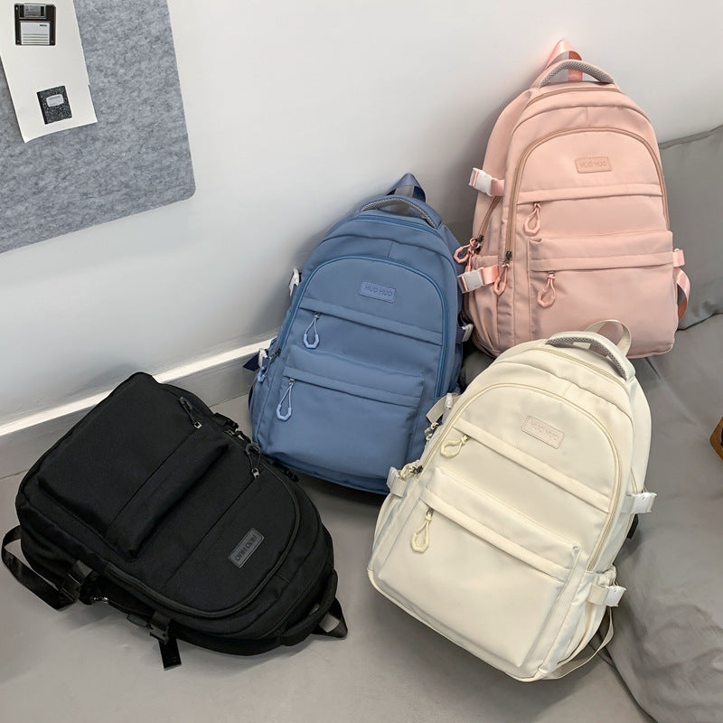 Simple Travel Large Capacity Backpack Japanese Style