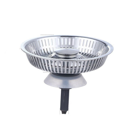 Silver water-sealing umbrella bounce core with dimensions on a white background