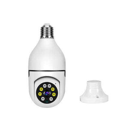 Panoramic Wireless E27 Bulb Camera – Full Color Dual Light 720p