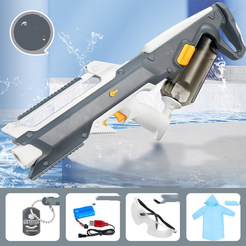 Electric Continuous Water Gun – Super-Large Rechargeable Water Spray Toy for Kids