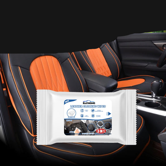 Car Leather Cleaning Wipes Wash-free Cleaning Decontamination