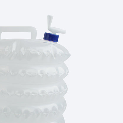 Outdoor PE Retractable Folding Bucket With Faucet