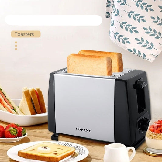 Stainless Steel Household Sandwich Maker and Toaster