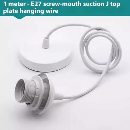 E Series Screw Fan Lamp – Smart Remote Control for Living Room and Bedroom