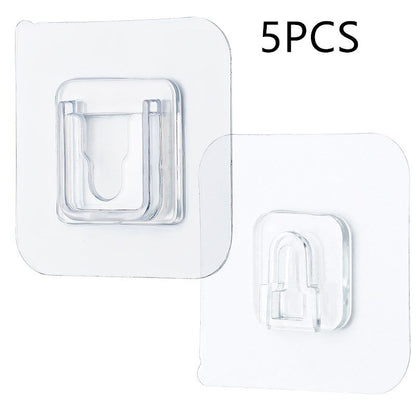 Punch-Free Mobile Fixed Socket Holder Rack Hook – Adhesive Wall-Mounted Organizer