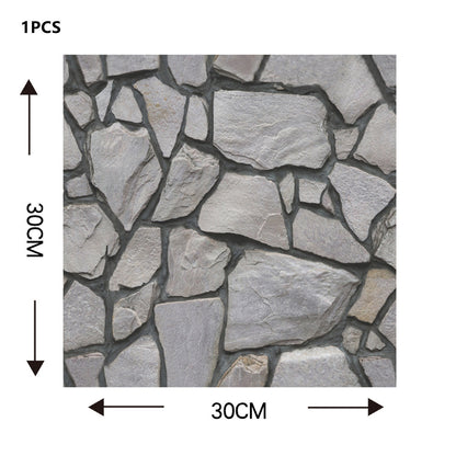 Marble Rock Crystal Tile Stickers Self-adhesive Wear-resistant Floor