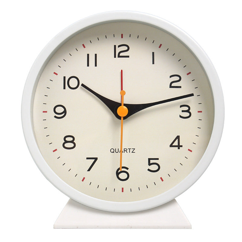 Modern Minimalist Metal Little Alarm Clock Creative