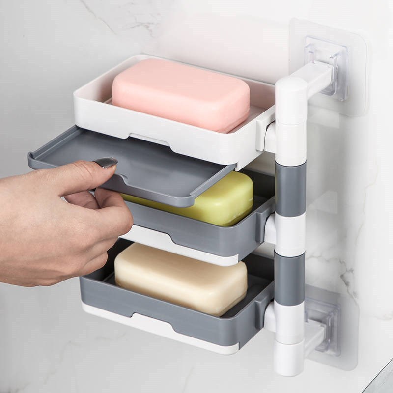 Multifunctional Punch-free Wall-mounted Soap Holder