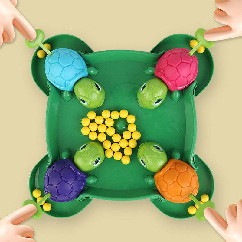 Children Grab Food Turtle Turtle Eat Beans Grab Beads Board Game Set
