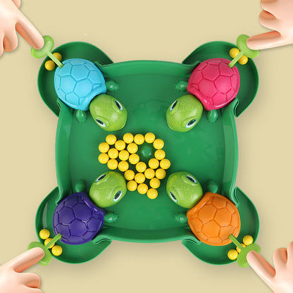 Children Grab Food Turtle Turtle Eat Beans Grab Beads Board Game Set