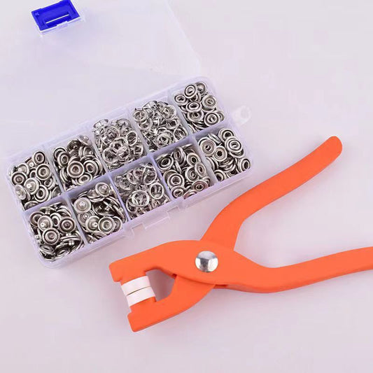 Snap Fastener Installation Tool Pliers Kit