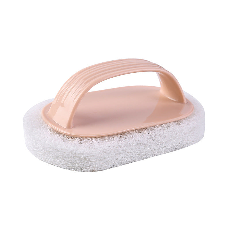 Multi-Purpose Sponge Brush with Handle – Perfect for Pots, Bowls & Dishes