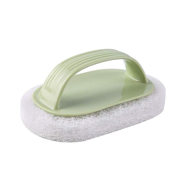 Multi-Purpose Sponge Brush with Handle – Perfect for Pots, Bowls & Dishes