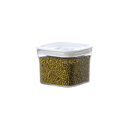 Vacuum Sealed Transparent Food Grade Storage Cans – PET Plastic Snack Containers with USB Motor Pump