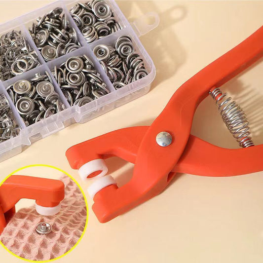 Snap Fastener Installation Tool Pliers Kit