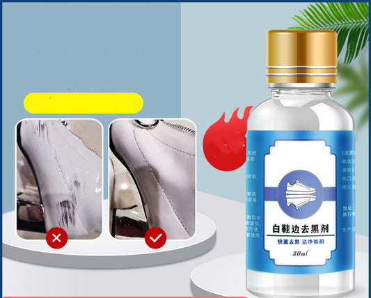 White Shoes Sneakers Edge Decontamination Cleaner Patent Leather