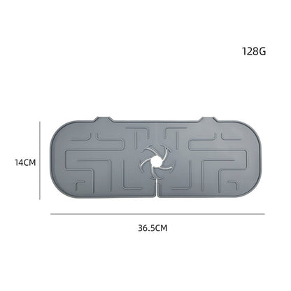 Kitchen Silicone Faucet Water Draining Pad