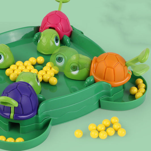Children Grab Food Turtle Turtle Eat Beans Grab Beads Board Game Set
