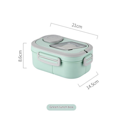 Convenient Insulated Lunch Box European-style Oval Seal