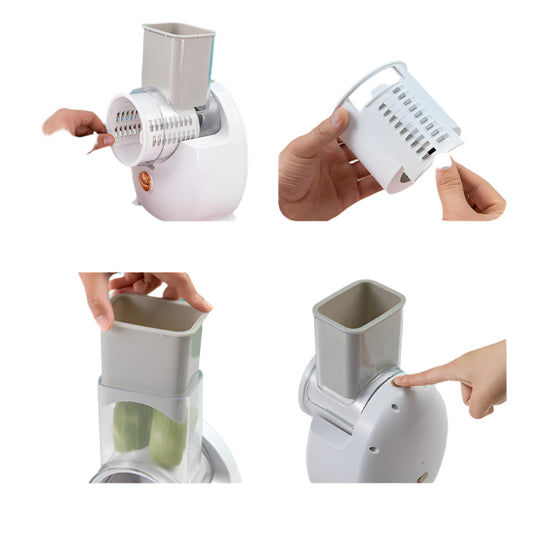 Electric Vegetable Slicer – Multifunctional Cutter, Shredder, and Chopper for Kitchen Use